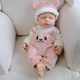 thumbnail image 2 of Lifelike Reborn Baby Dolls Silicone Full Body Girls - 12inch Squish Doll Full Solid Silicone Flexible Elastic Super Soft Cute That Look Real Lifelike Silicone Babies Dolls Toy for Kids, 2 of 6