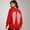 Red, variant on Angel Wings Print Women's Sweatshirt Long Sleeve Crewneck Loose Fit Spring Cute Pullover Sweater Fall Tops
