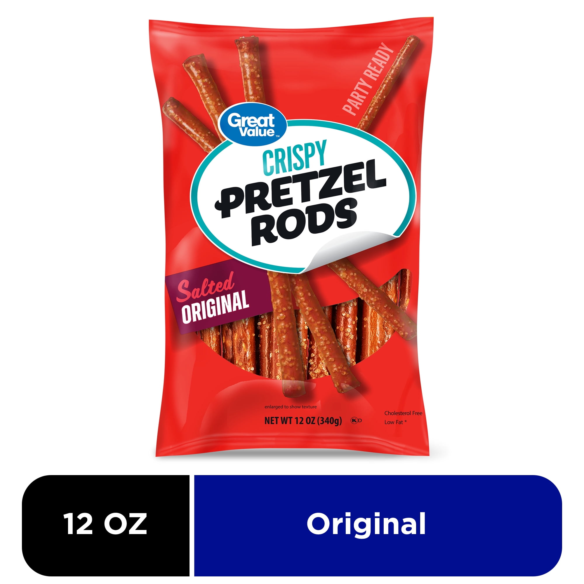 Snyder's Flavorful Pretzel Rods, 12oz, 4 Packs - Perfect for