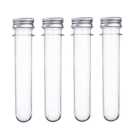 12 Pcs Mini Glass Vials Bottles for Bath Salts Sample Containers Cylinder Test Tubes Set