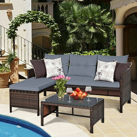 costway wicker