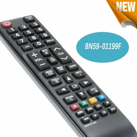 New Remote Control BN59-01199F Replace for Samsung Smart TV UN40J6200AF UN50J620DAF UN24M4500AFXZA UN28M4500AFXZA UN32J4500AF UN60JU6400F