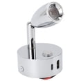 thumbnail image 1 of Luces para autocaravana de 12 v - lámpara de lectura para rv mate con puertio usb con temperatura de 3 colores e interruptor de táctilo regulable, focos liderado de 12 v para, 1 of 7