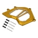 thumbnail image 5 of Protector de cadena de cubierta de piñón delantero de motocicleta, reemplazo de aleación de aluminio para ZX10R 2011-2017, dorado Jadeshay  A, 5 of 8
