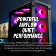 thumbnail image 3 of Stratos Micro Gaming Desktop PC - NVD GeForce RTX 5070 12GB, AMD Ryzen 7 5700X, 16GB DDR4 RAM, 1TB NVMe SSD, WiFi, Windows 11 Pro - RGB Gamer Computer, 3 of 5