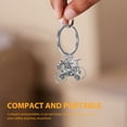 thumbnail image 4 of WORGEOUS 2pcs Sports Motorcycle Keychain Bike Keyring 3D Motorbike Charm Pendant Unique Bicycle Key Holder Sports Fitness Accessories Keychain, 4 of 8