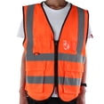thumbnail image 2 of Gupbes Breathable Hole Breathable Vest, Reflective Breathable Vest, For Site Builders Running Traffic, 2 of 8