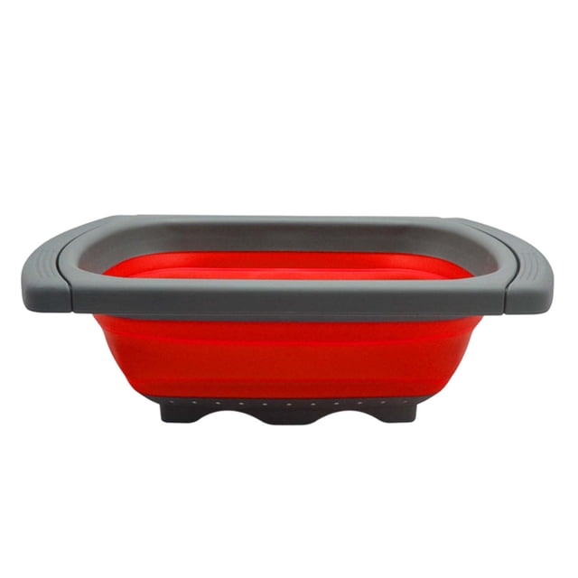zhangmingg Kitchen Strainer with Extended Handle for Efficient Fruit Berry and Vegetable Washing