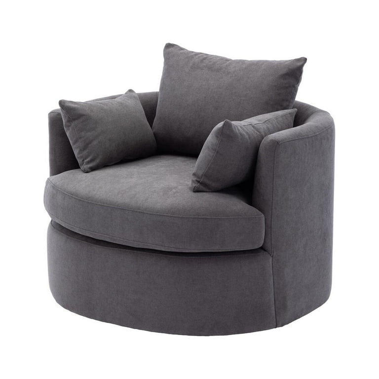 Dazhaun swivel barrel chair new arrivals