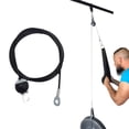 thumbnail image 3 of Polea de Cable de fitness DIY Sunnimix 2 Piezas 2 M Acero Accesorios De Equipo, 3 of 8
