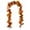 Orange- Green, variant on Morttic 2 Pack 6 Feet Fall Maple Garland, Hanging Vine Maple Leaf Garland Artificial Autumn Foliage Garland for Home Wedding Fireplace Party Christmas Thanksgiving Decor