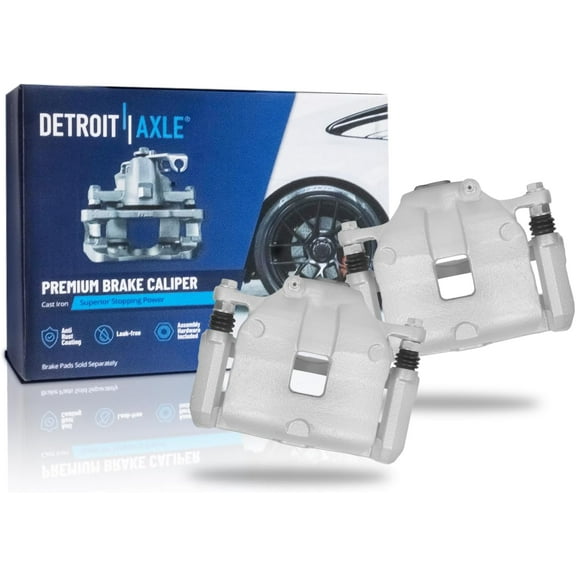 Detroit Axle - Front Brake Calipers for 2016-2021 Hyundai Tucson Kia Sportage, 2017 2018 2019 2020 Disc Brake Calipers Assembly Brake Calipers with Bracket Replacement