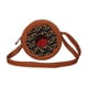 thumbnail image 1 of Bolsa en forma de DONA CON CHISPAS, Diseño de Comida, Pan Dulce, Bandolera para Mujer, Cross-Body, Correa Ajustable, Color Café, Moda Kawaii, Novedoso y Encantador (Bolsas para Mujer)., 1 of 5