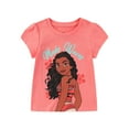 thumbnail image 2 of Disney Moana Short Sleeve Shirt and Tulle Tutu Skirt with Headband (Girls), 2 Piece Set, Sizes 2T-10, 2 of 6