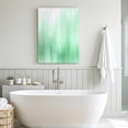 thumbnail image 2 of Canvas Wall Art, Green Ombre Framed Canvas Prints for Bedroom Living Room, Modern Abstract Gradient Minimalist Art Gallery Wrapped Wall Decor for Home Office, Gifts, 12"x18" Ship Next Day, 2 of 7