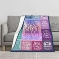 thumbnail image 2 of Sister Gifts Blanket, Best Birthday Gifts for Sister Super Soft Throw Blanket 50"x60", Sister Birthday Gifts from Sister, Sister Gift from Sister, Gifts for Sister, Sister Birthday Gift Ideas, 2 of 5