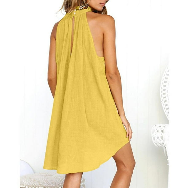 Cotton clearance vest dress