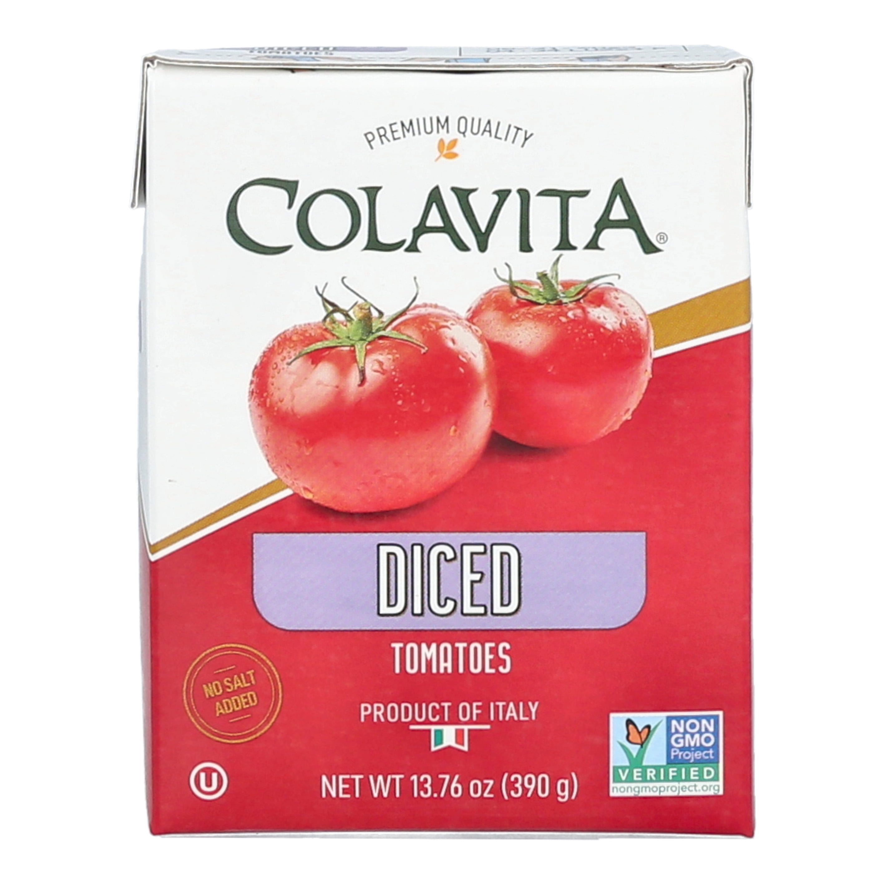 Colavita, Crushed Tomatoes, 13.76 oz, No salt added - Walmart.com