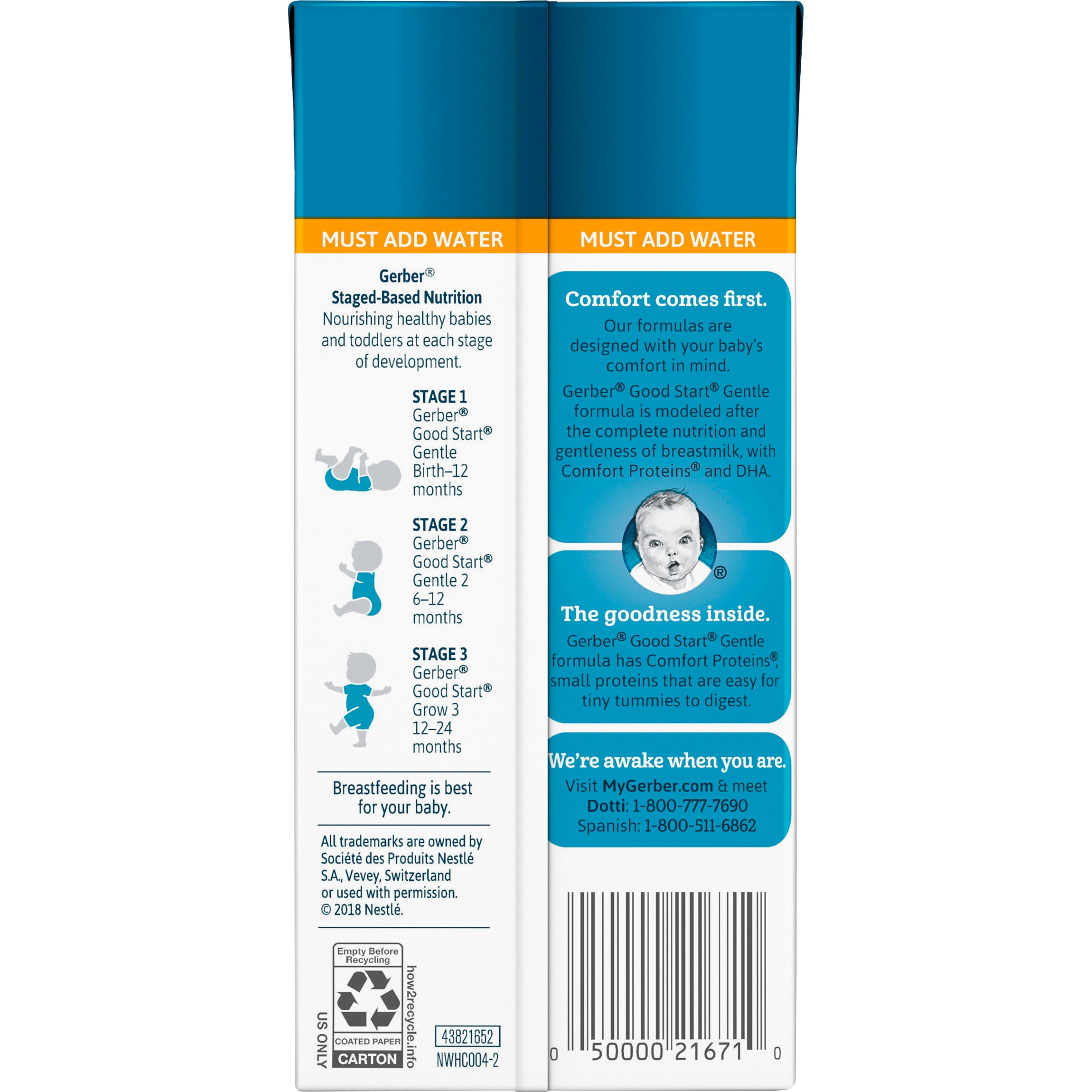 gerber liquid baby formula