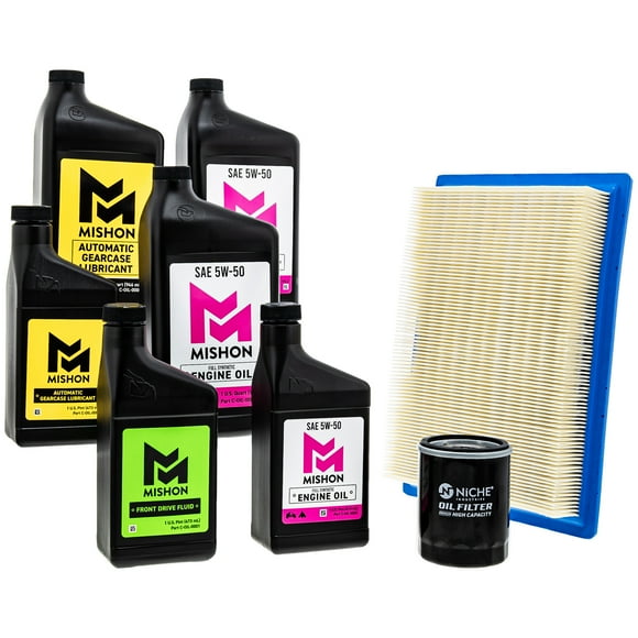 Mishon Full Service Oil Change Kit for Polaris Ranger XP 900 1000 UTV MK1012890