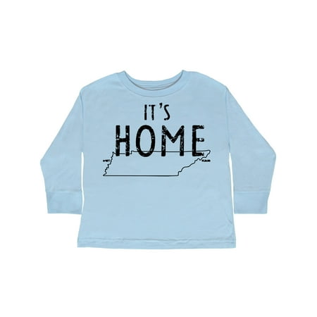 

Inktastic It s Home- State of Tennessee Outline Distressed Text Gift Toddler Boy or Toddler Girl Long Sleeve T-Shirt