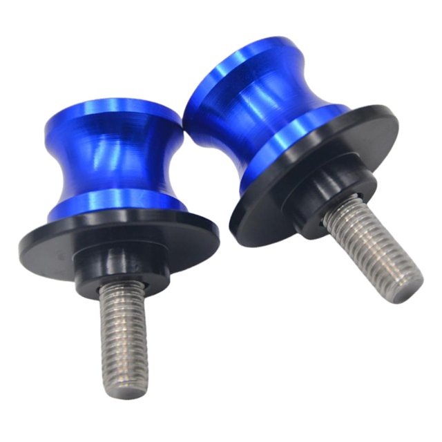 Tornillos de soporte slizadores de oscilante de aluminio CNC de 8 mm M8 universales para motocicleta Yotijar Brazo de giro de la motocicleta
