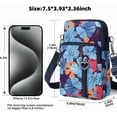 thumbnail image 2 of Kwuty Kwuty Small Crossbody Bag for Women - Mini Phone Purses with Crossbody Strap and Wallet - Nylon Arm Bag, 2 of 6