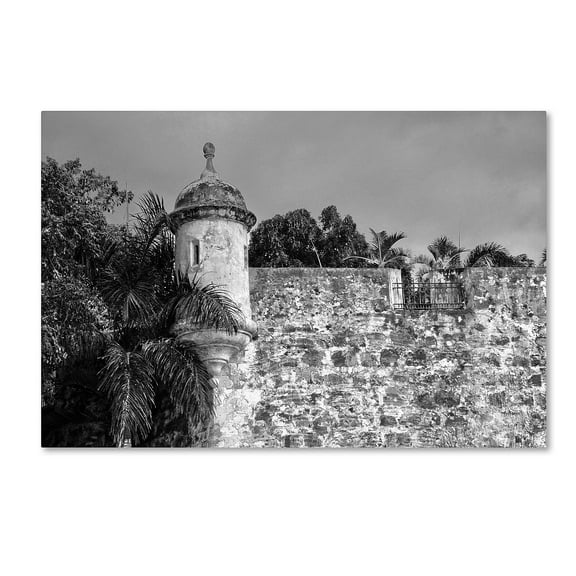 Trademark Fine Art "Castillo de San Felipe del Morro 3" Canvas Art by CATeyes