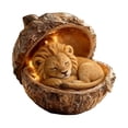 thumbnail image 2 of ddioayh Christmas Tree Ornament 10cm Forest Animals Holiday Decoration Pendant Gift for Tree Wreath Garland and Table Centerpiece Home Decor, 2 of 5