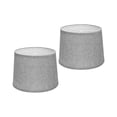 thumbnail image 2 of 2x Table Lamp Shade Wall Sconce Shade Pendant Light Lampshade for Decoration Grey, 2 of 8
