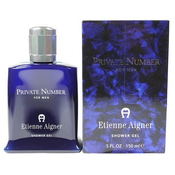 Private Number by Etienne Aigner for Men Shower Gel 5 oz. New in Box 150ml