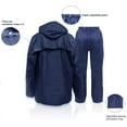 thumbnail image 4 of (3 pack) Ozark Trail Men's Eva Rainwear Suit, Blue Cove, XL/XXL, 4 of 9