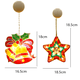 thumbnail image 2 of Luces decorativas para ventanas navideñas, cadena de luces colgantes con ventosa para ventanas, regalo de decoración para fiestas navideñas, pequeñas, 2 of 5