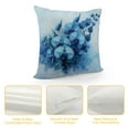 thumbnail image 4 of Leisuo Flower Throw Pillow Cushion Cover, Orchids Reflections for Spring Calming Art, Decorative Square Accent Pillow Case, 4 of 5