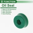 thumbnail image 3 of Anillo de sello de aceite universal Unique Bargains Sello de labio UN 5x14x6mm Alta presión TPU Verde 5 Pcs, 3 of 7