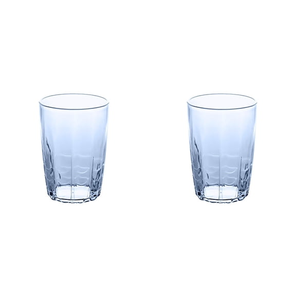 ZFSBZBS Unbreakable Plastic Drinking Glasses, 14 oz plastic Tumbler Cups, Shatterproof Drinking Cups, Plastic glass cup,cups for kitchen ,cup set, Dishwasher Safe (Sky Blue)