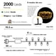 thumbnail image 3 of Serie Navideña 2000 Led Luz Blanca 90mts Cable Verde 8 Modos, 3 of 4
