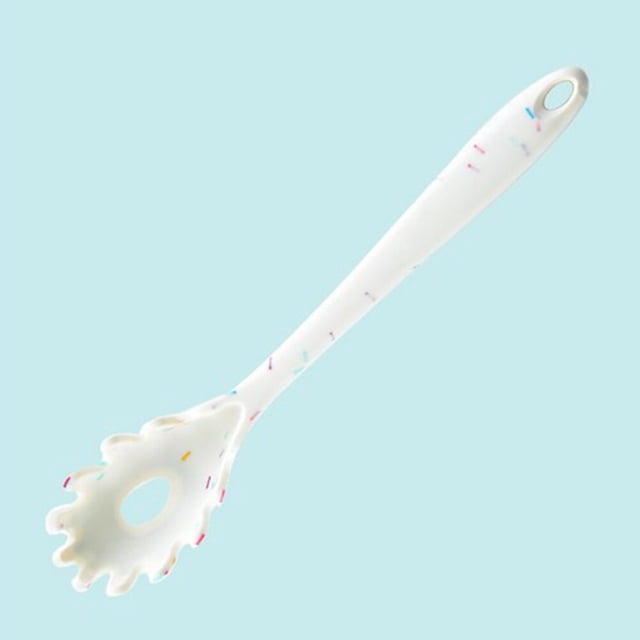 AURARMLET Utensilio De Cocina Colador Para Fideos Y Espagueti En Silicona Y Funcional