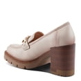 thumbnail image 7 of PATRIZIA Women's Dajah Inset Heel Loafers with Burnished Finish, Geometric Metal Detail, and Comfortable Fit, 7 of 7