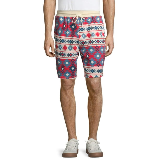 no boundaries men's woven jogger shorts