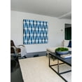 thumbnail image 5 of "Blue Droplets" Painting Print on Wrapped Canvas, 5 of 7