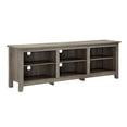 thumbnail image 4 of Pemberly Row 70" TV Stand Storage Console in Gray Wash, 4 of 4