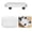 White, variant on Plastic Flower Pot Tray With Wheels Movable Base With Swivel Casters Four-Wheeled Drainage Tray