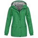 thumbnail image 2 of Neewe Women's Waterproof Rain Jacket Lightweight Raincoat Hooded Hiking Jacket Softshell Windbreaker, 2 of 8