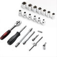 thumbnail image 3 of 46 Piece/Set of Car Repair Tool Kit Socket Set Car Repair Tool red, 3 of 5