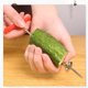 thumbnail image 3 of Cortador de papas fritas rizadas Excellence: cuchillo espiral de acero inoxidable para papas fritas con calidad de restaurante en casa, diseño ergonómico para facilitar su uso, mejore su juego de, 3 of 5