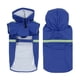 thumbnail image 1 of Impermeables para perros grandes con capucha y tira reflectante, chaqueta impermeable tipo poncho., 1 of 6