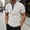 Grey, variant on T-Shirts for Man Short Sleeve Ribbed Button Down Crewneck Henley Shirt Basic Black T Shirt with Button Mens Summer Shirts