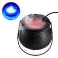 thumbnail image 2 of Zootealy Halloween Witch Pot Halloween Mist Maker Fogger with Changing LED Light, 2 of 8