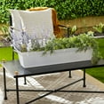 thumbnail image 4 of The HC Companies Window Flower Box with Removable Saucer, White (4 Pack), 4 of 11